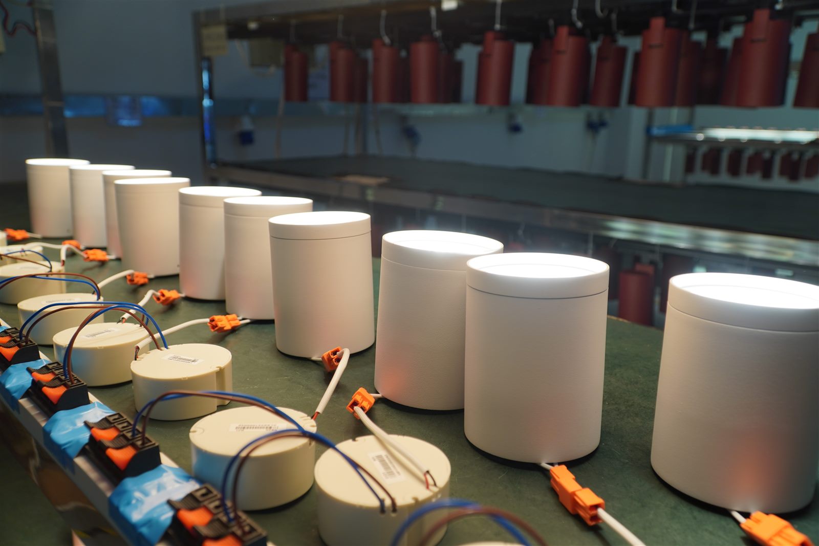 Driver and LED module burn-in test bench detail