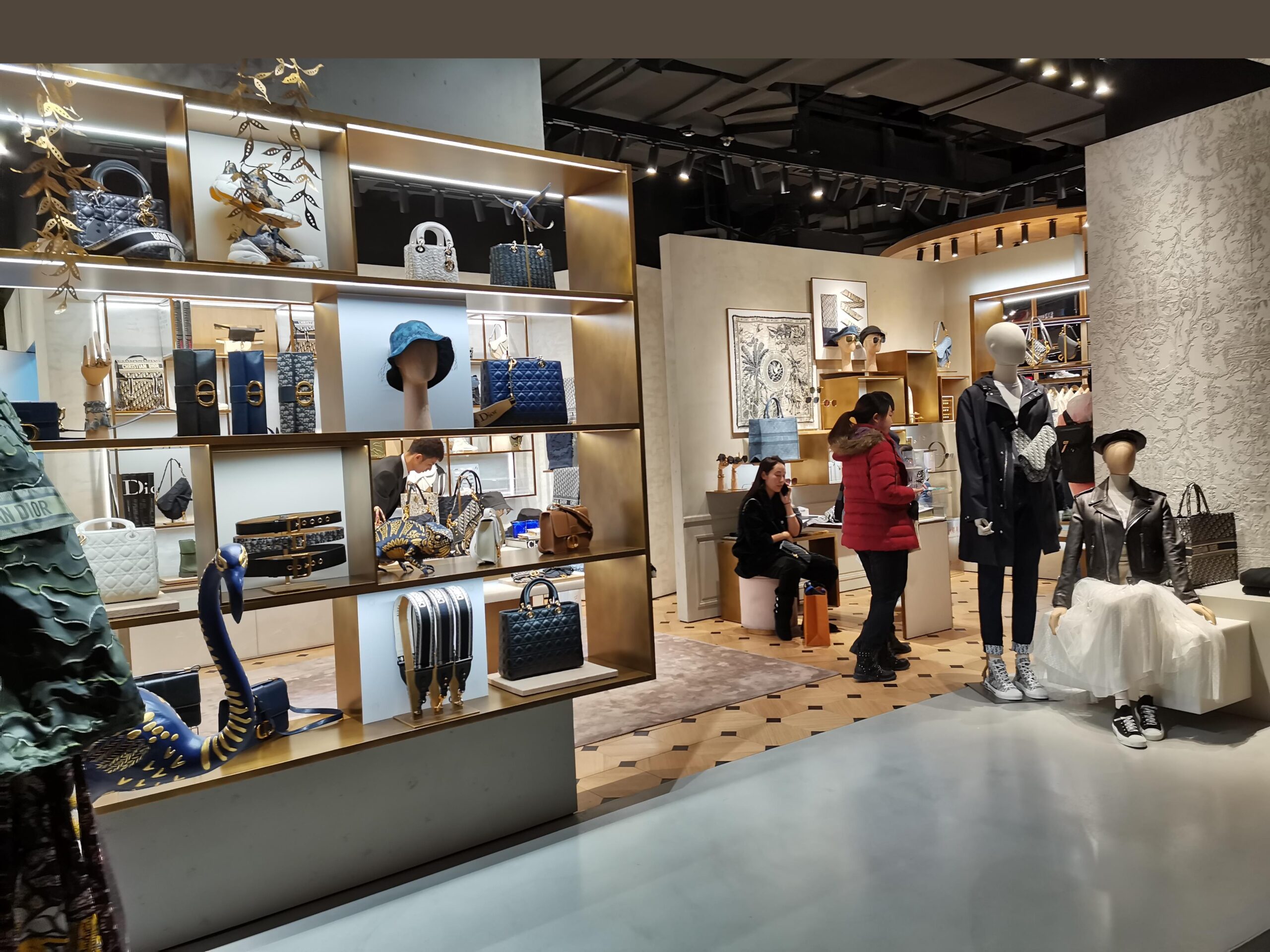 Beijing SKP department store interior with luxury retail lighting design
