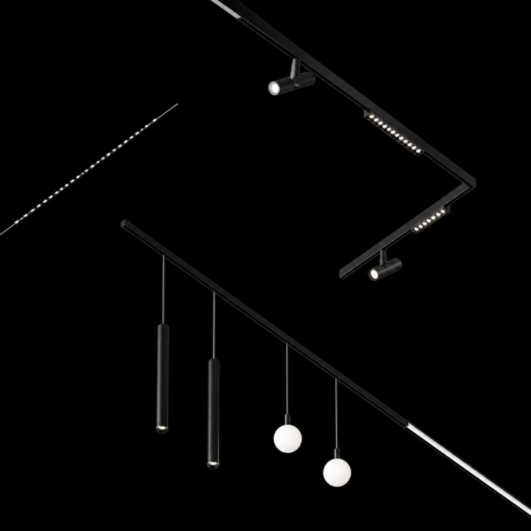 magnetic track lighting system components